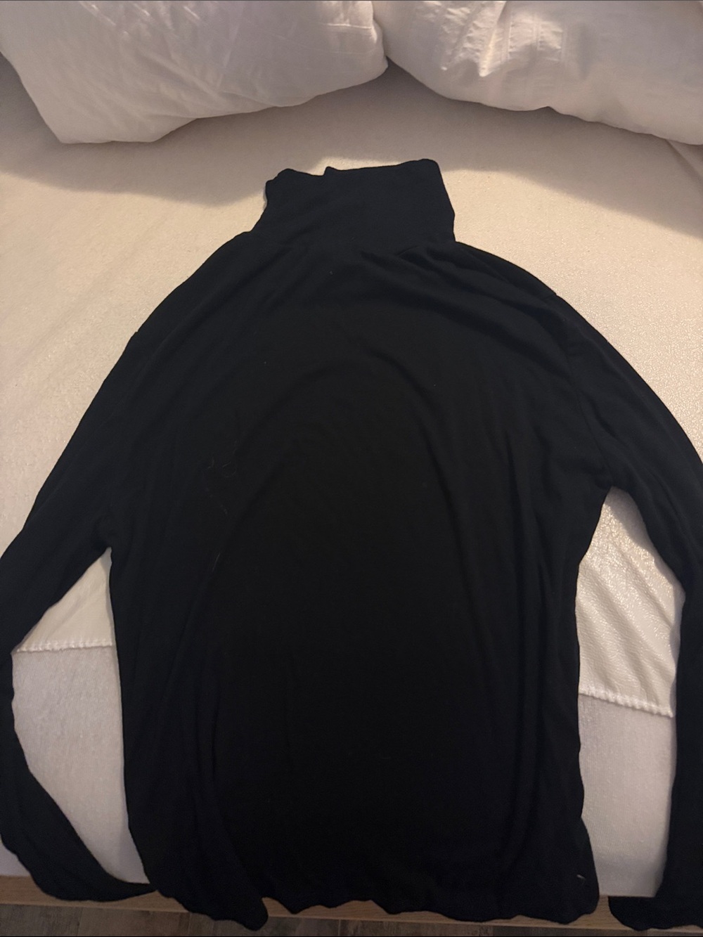 Black Turtleneck Women's Sweater - Classic Long Sleeve